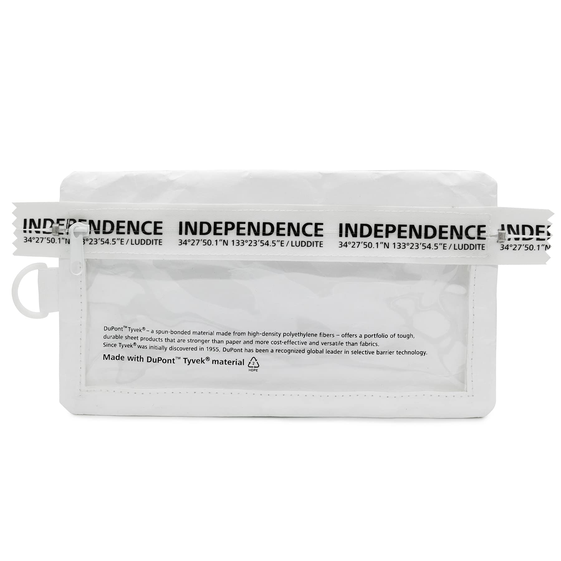 

Carry Case Luddite Flat Pencil Case Tyvek White [Luddite]