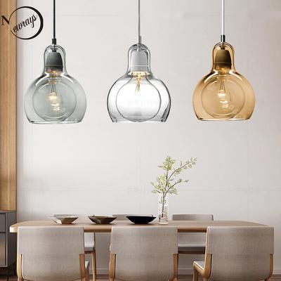 Modern Creative Personality E27 Single Head Hoist Pendant Lamps for Living Room Dining Room Bedroom