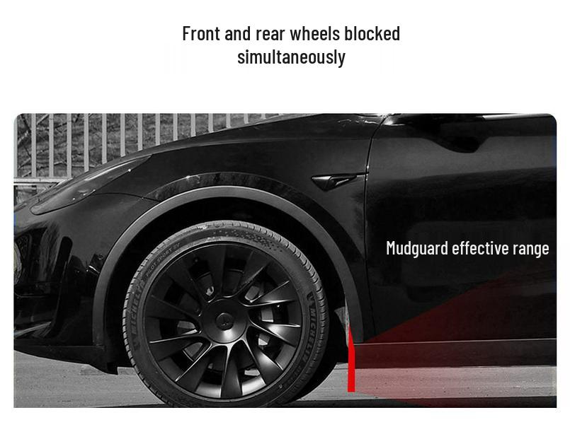 Tesla Model 3/Y Kotflügel vorne Erneuerungskit - Zubehör für kurze Reifenmodifikation