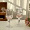 OLOEY 120ml Striped Stemmed Champagne Glasses (Set of 3)