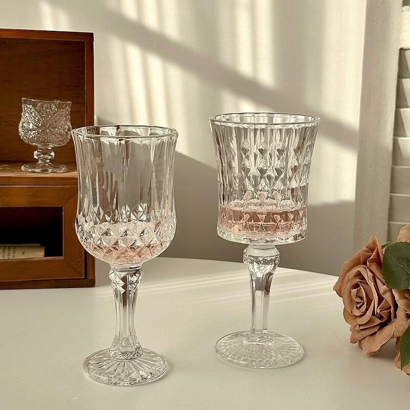 OLOEY 120ml Striped Stemmed Champagne Glasses (Set of 3)