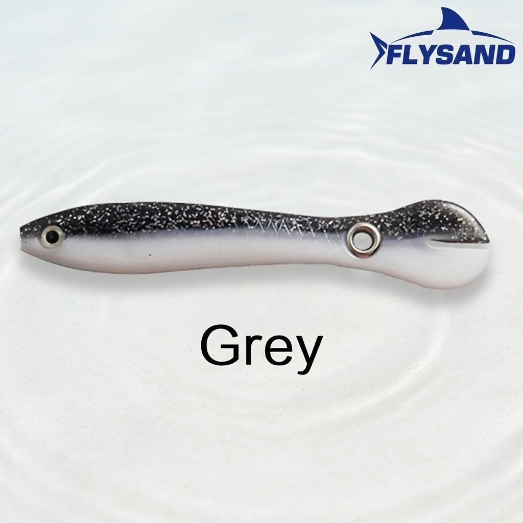 

10cm Soft Silicone Bait 6g Wobbler Crankbaits for Bass and Pike Fishing Lures Tackle Artificial Swimbait сірий