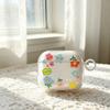 Transparent Case, Colorful Little Flower, Suitable for Apple AirPods 1/1/1 Gen Protective Case Pro Bluetooth Earphone Soft Case
