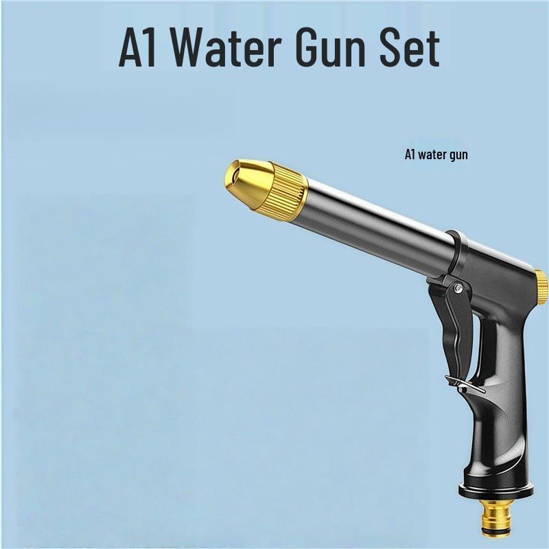 High-Pressure Household Car Wash and Garden Water Gun with Antifreeze Hose