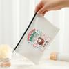 Personalized Christmas Cosmetic Bag and Wash Bag Custom Christmas Santa Christmas Style Decoration Gift for Girl Friend or Mom