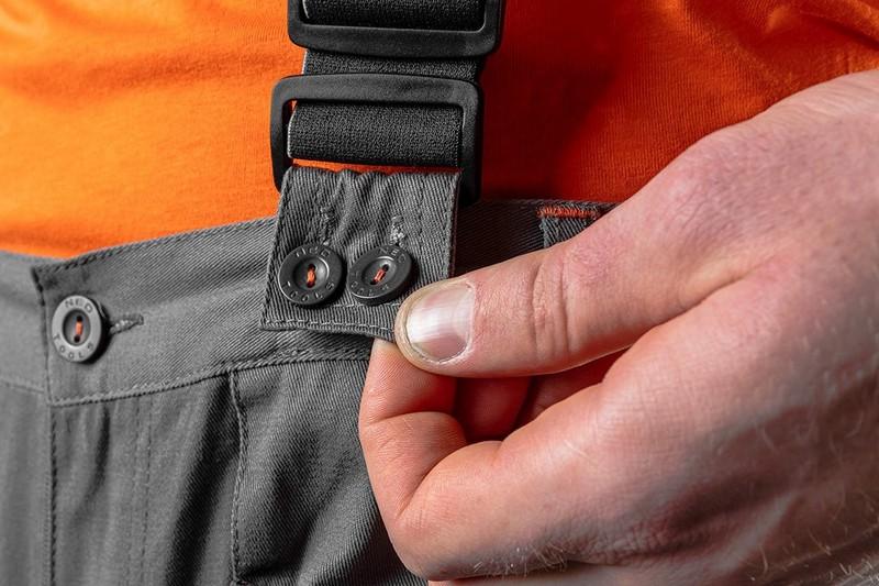 Work Trousers With Bib 6In1, Size Xxxl - T N81-321-3X