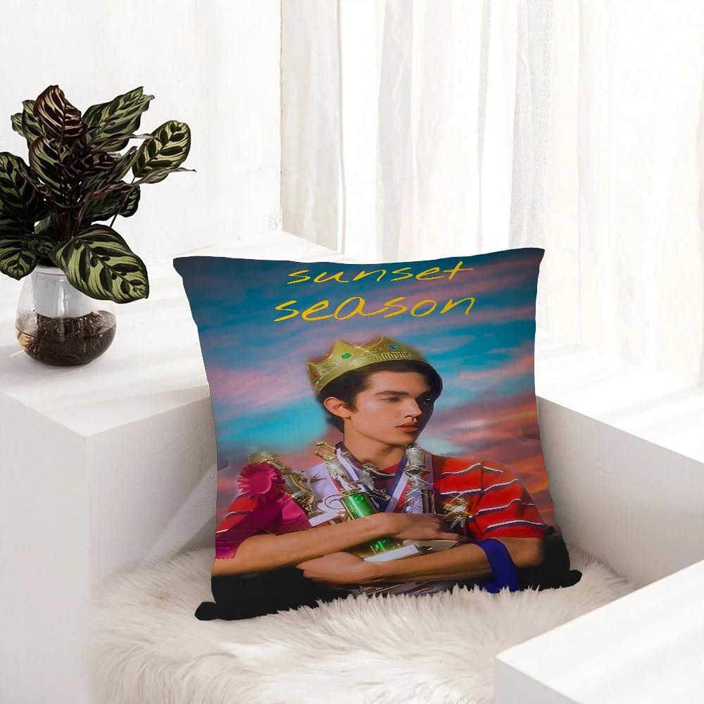 Pop Singer Conan Grays World Tour Decorative Room Aesthetics Pillow Case Home Decor Bedroom Sofa Bed Couch Pillow Cover 45x45