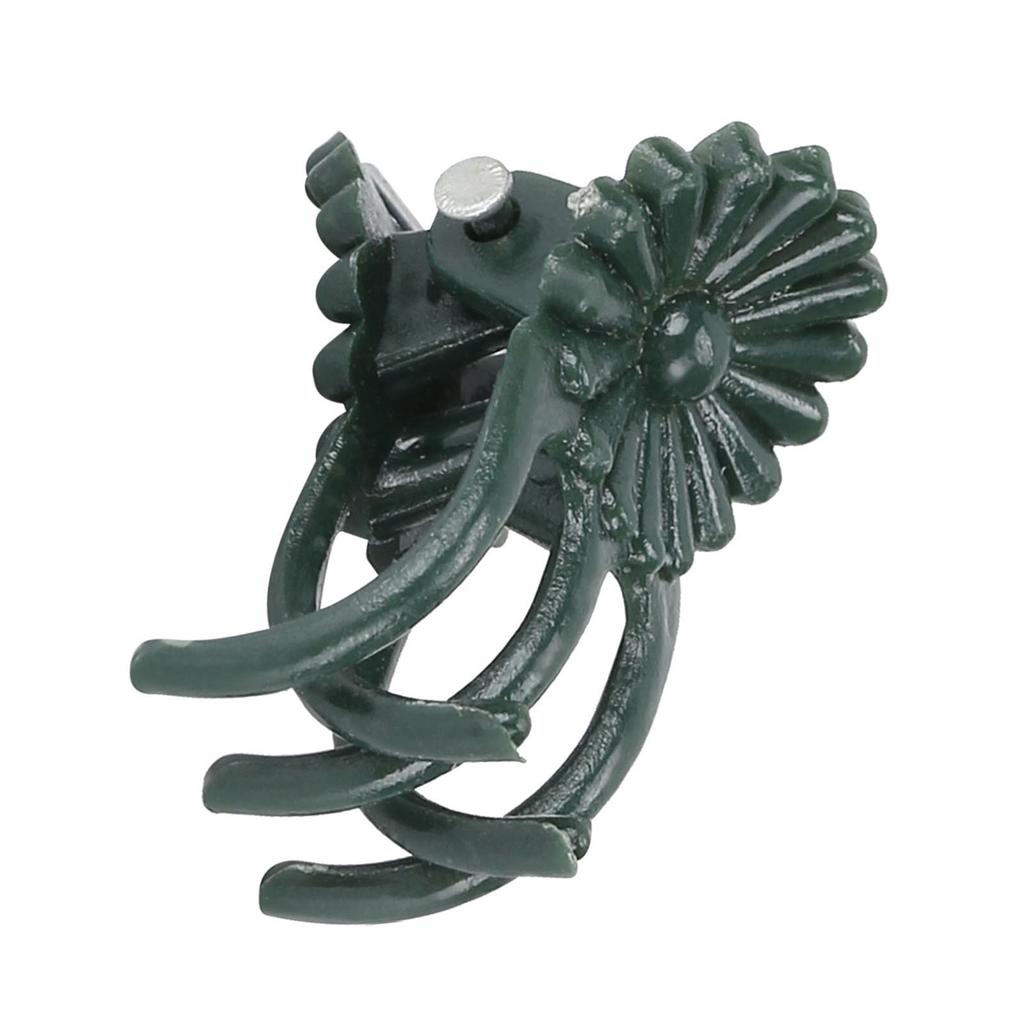 200Pcs Flower Shaped Plant Clip Orchid Stems Fixing Support Clips Garden Tool AccessoriesGreen
