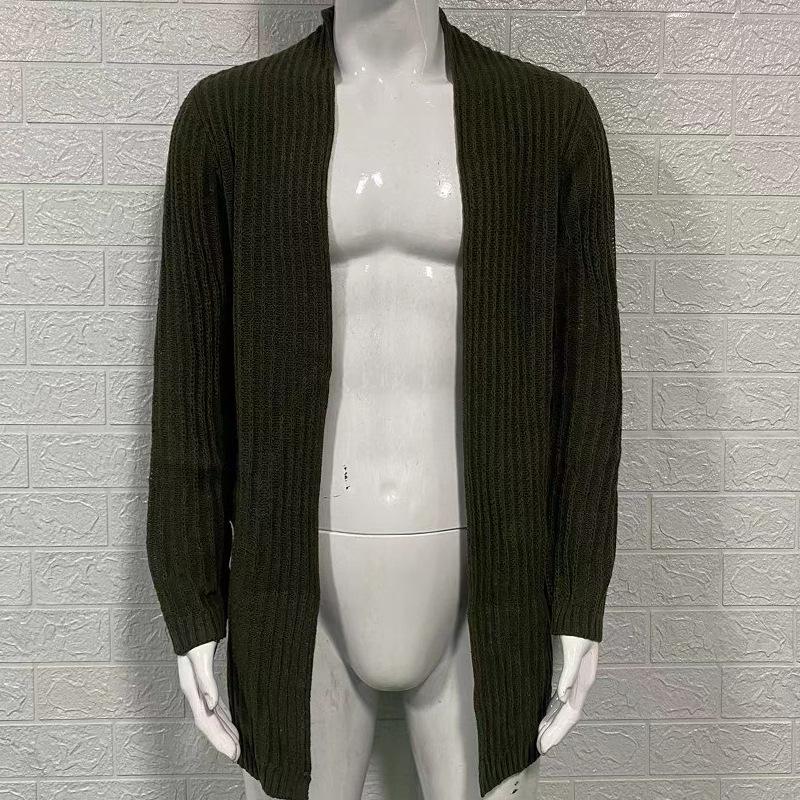

Men s Sweater 2026 Fashion Sweater Long Sleeve Oversized Cardigan Knitted Sweater XXXL