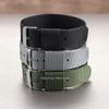 Ribbed Nylon 18mm 20mm 22mm Watch Band Men Women Straps Woven Canvas Bracelets Sport Wristbands Breathable Replacement Belt