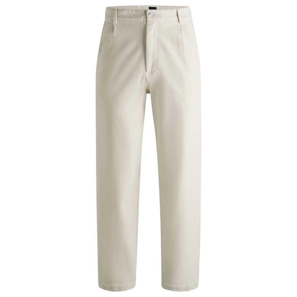 Boss Mens Relaxed Fit Trousers