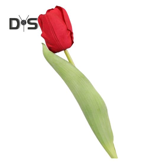 Simulated Tulip 37cm Artificial Tulip Faux Silk Fake Tulip Flower Bulk for Vase Wedding Home Decor Spring Parties Mother's Day Gift