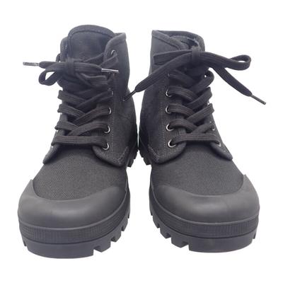 CELINE  343142198C.38NO adidași pânză/piele neagră Femei