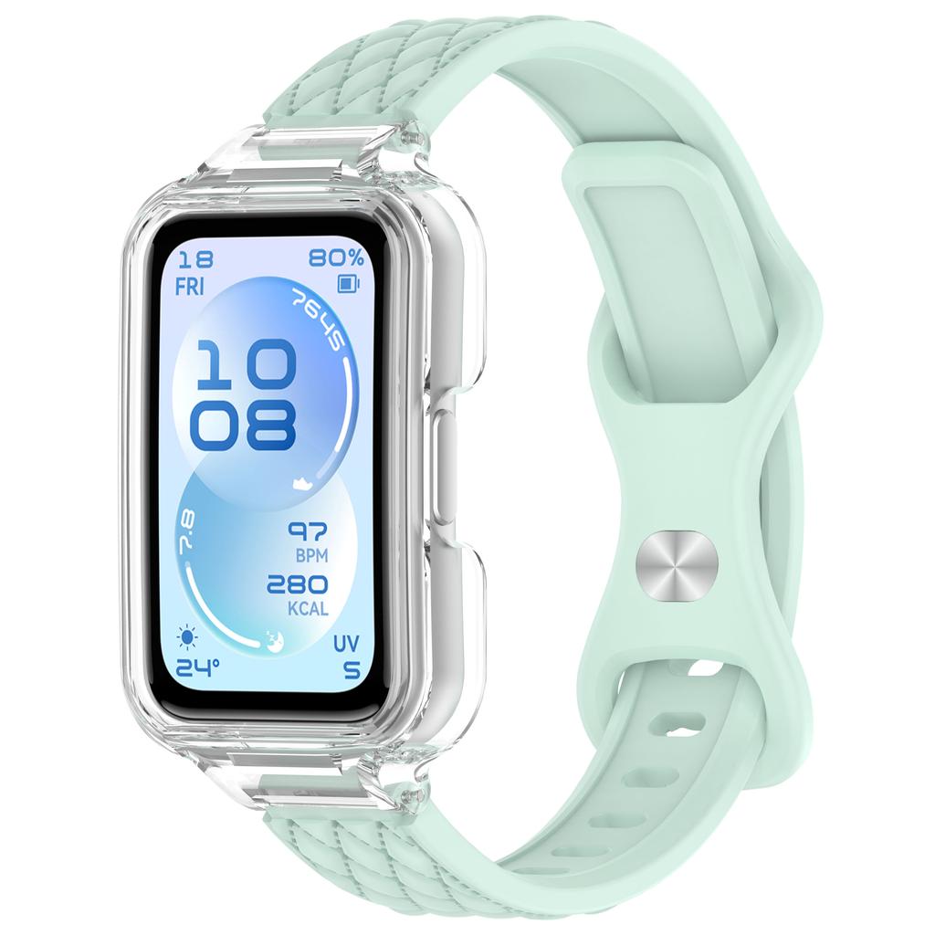 Silicone Straps+Case For Huawei Band 11 Pro Breathable Sport Replacement Wrist Bracelet Correa Huawei Smart Band 11 Accessories