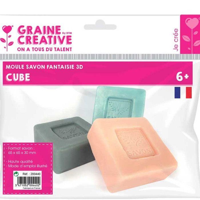 Moule pour savon Cube