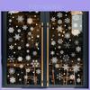 Christmas Snowflake Static Cling Window Decals For Holiday Decor Set Of Six Pvc