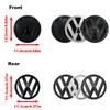 119mm 111mm ABS Car Front Grille Badge For VW 6C0853600 Volkswagen Polo 2014-2018 Rear Trunk Emblem Lid Logo Sticker Accessories  ME2