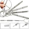 Small Mini Glasses Screwdrivers Keychains Cross Shaped Three in One Multifunctional Repair Tool Screwdrivers 5-100pcs