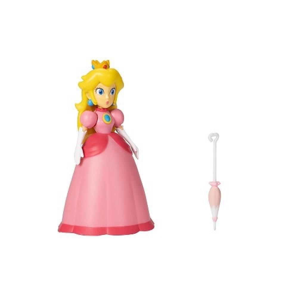 Sanei Trading Fcp 004 Super Mario Figurensammlung Plus Pfirsichschirm Enthalten [bemalte Actionfigur Gesamthöhe ca.. 114 mm]