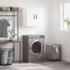 Wall Mounted Cabinet White 60 X 31 X 60 Cm Engineered Wood