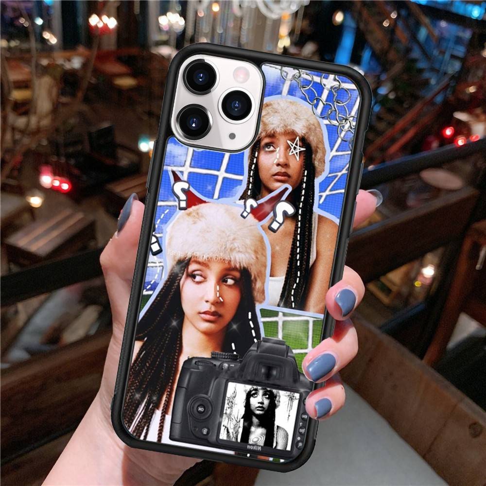 Singer P-Pinkpantheress Phone Case For IPhone 16 Pro Max 15 14 Plus 14 13 12 11 17 PC+TPU Cases Back Cover