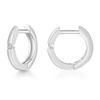 Orecchini Classici Brillanti in Zirconia Cubica da Donna Colore Oro Rosa Carini Mini Accessori per Orecchie Lobe Gioielli alla Moda E547