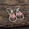 Ethiopian Opal Copper Gemstone Jewelry, 925 Solid Sterling Silver Earrings, Handmade Silver Gorgeous For Wedding Gift