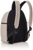 Kangol Leather Tag Daypack Backpack with Inner Bag, Beige, Free Size