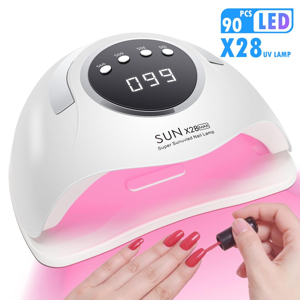DianaBeauty UV-Nagellampe Professioneller Nageltrockner mit Touchscreen Professionelle Maniküre-Lampe mit Smart-Sensor Nagelstudio-Werkzeuge