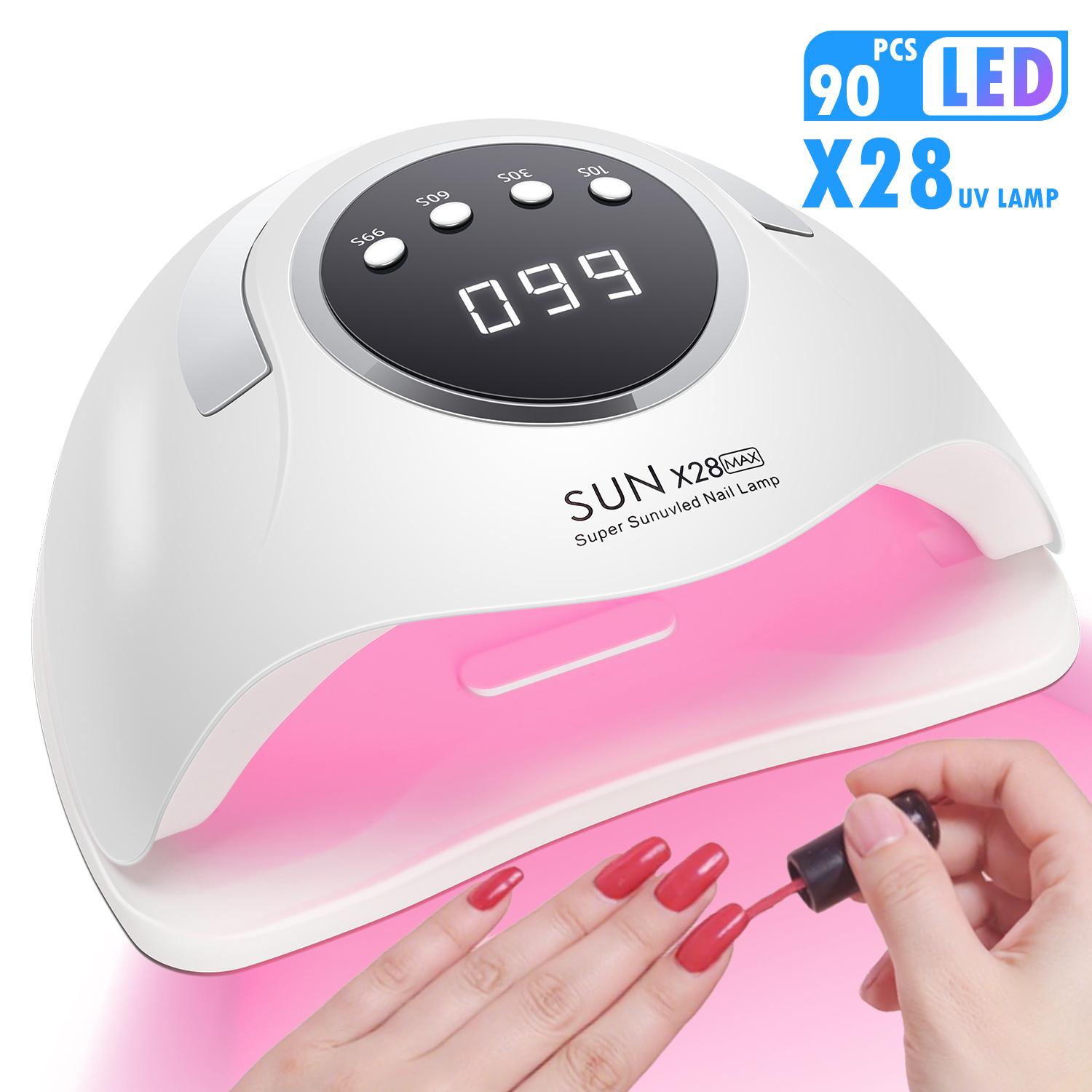 

DianaBeauty UV Nail Lamp Professional Nail Dryer with Touch Screen Professional Manicure Lamp with Smart Sensor Nail Salon Tools US