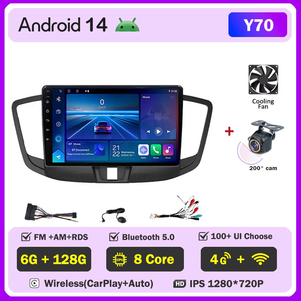 Car Multimedia Player For Chery Envy E5 2011-2014 89-2 Stereo Head Unit Car Intelligent Systems Wireless Android Autoradio Wifi