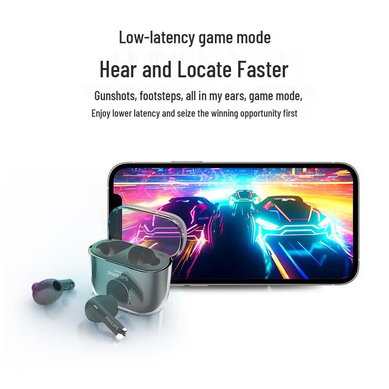 Philips TAT1158 True Wireless Bluetooth Earbuds