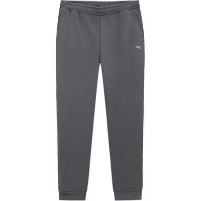 Training Series Color Block Mid-Rise Comfortable Versatile Breathable Tapered Knit Sports Pants Women Pants Dark-Soy-Gray 162417304-2