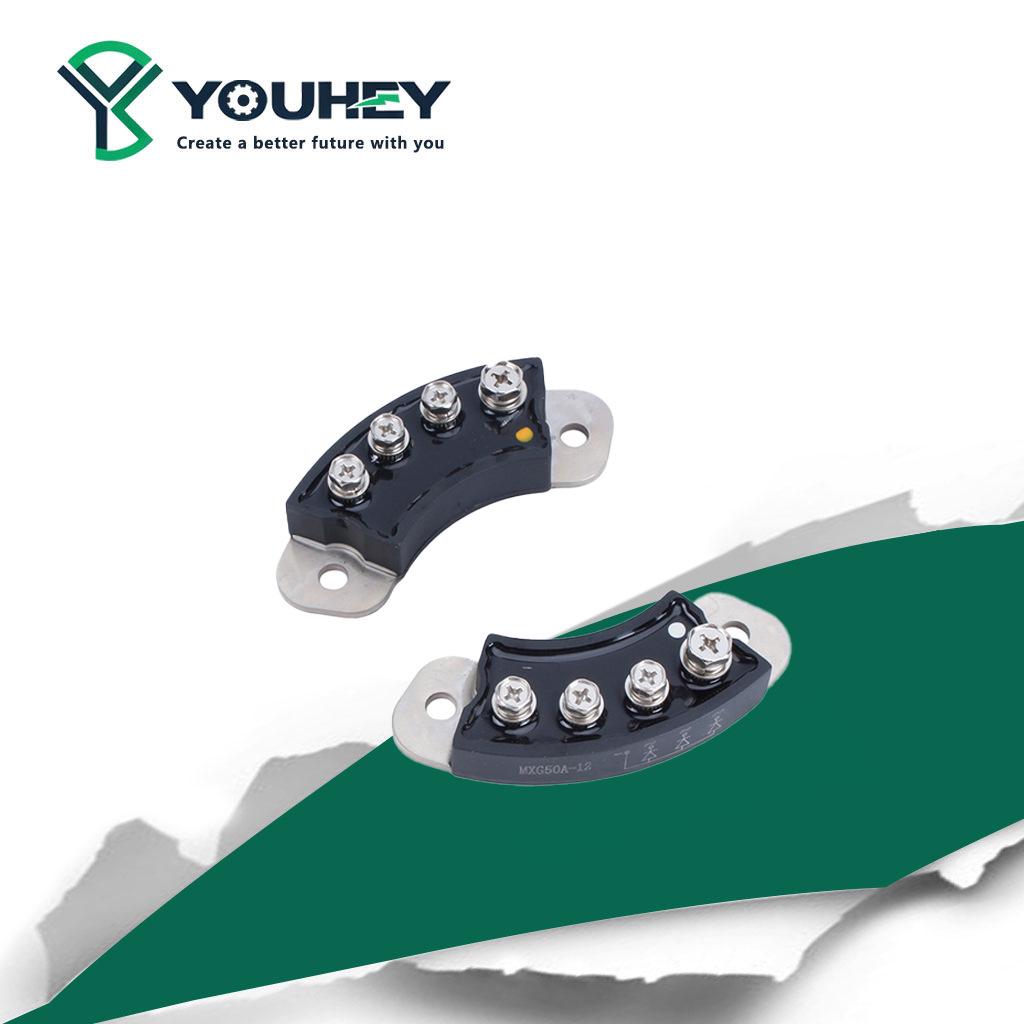 Полукруглый вращающийся выпрямитель-генератор MXY/MXG 50A-12 и 40A-12 50A