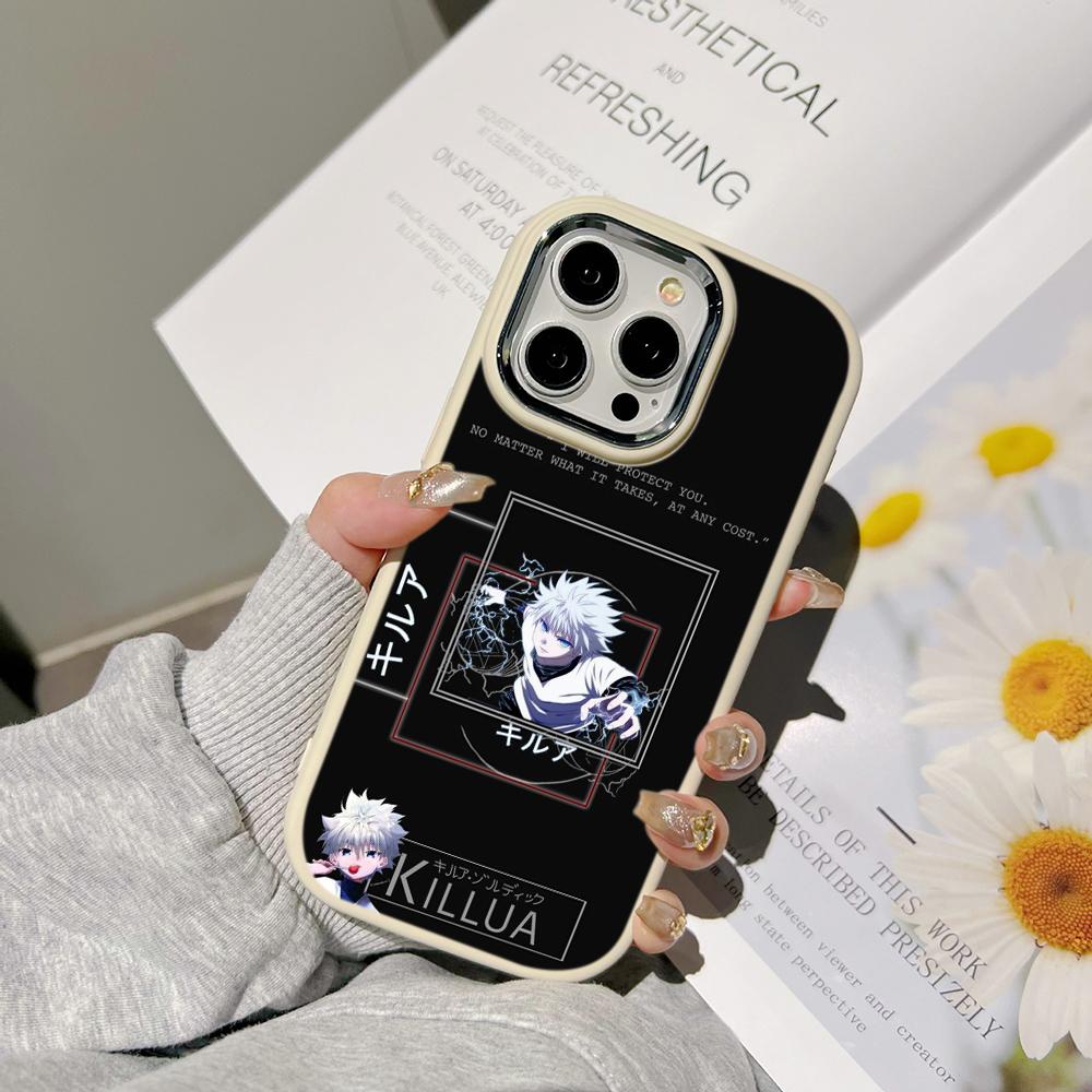 

Чехлы для телефонов Ae82 Hunter X Hunter Anime Art для Samsung A13 A32 A53 A04e A54 S23 S24 Ultra Infinix Hot 40i Huawei Metal Camera Protective Back Cover Tecno POP 8