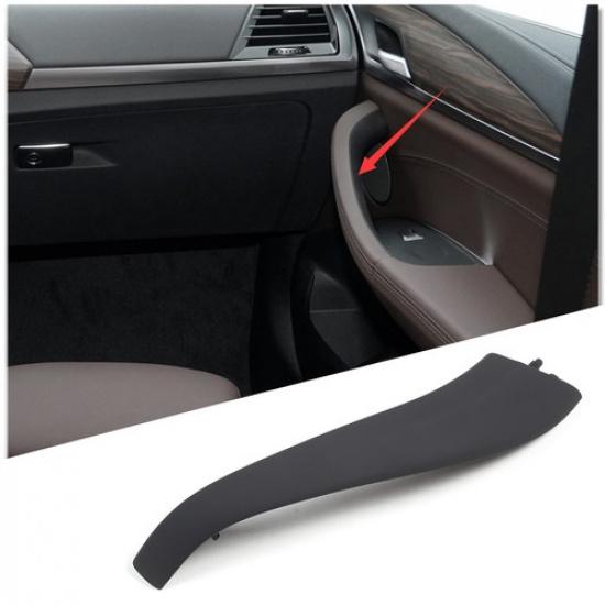 Black Right Car Inner Door Handle Pull Covers Trim For BMW X3 X4 G01 G02 2018-21