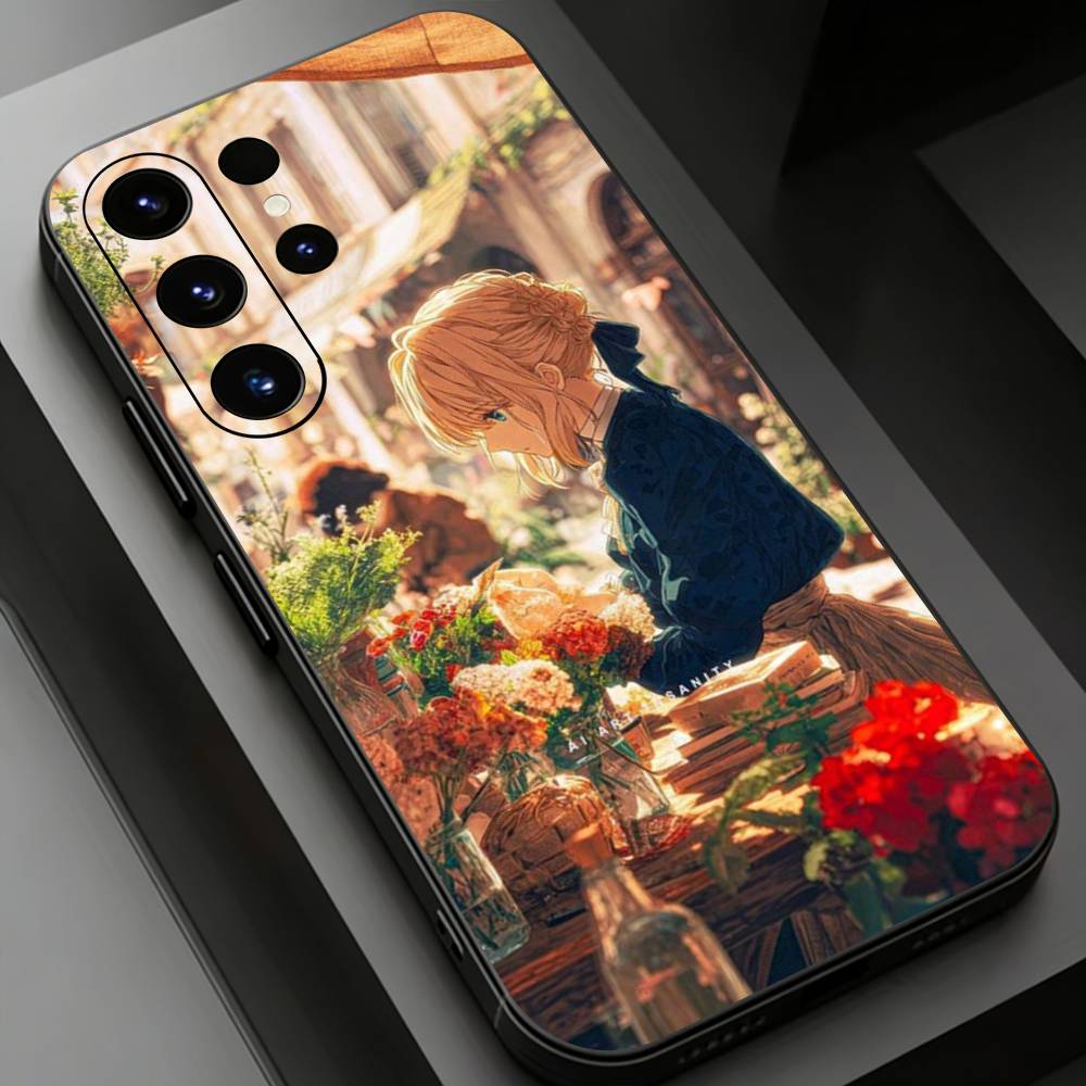 

Чехол для телефона Violet Evergarden для Samsung Galaxy S26,25,24,23,22,21,20Plus Ultra Samsung S205G