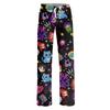 Womens Pajama Pants Sleepwear Casual Drawstring Elastic Waist Pants Comfy Straight Yoga Loose Trousers