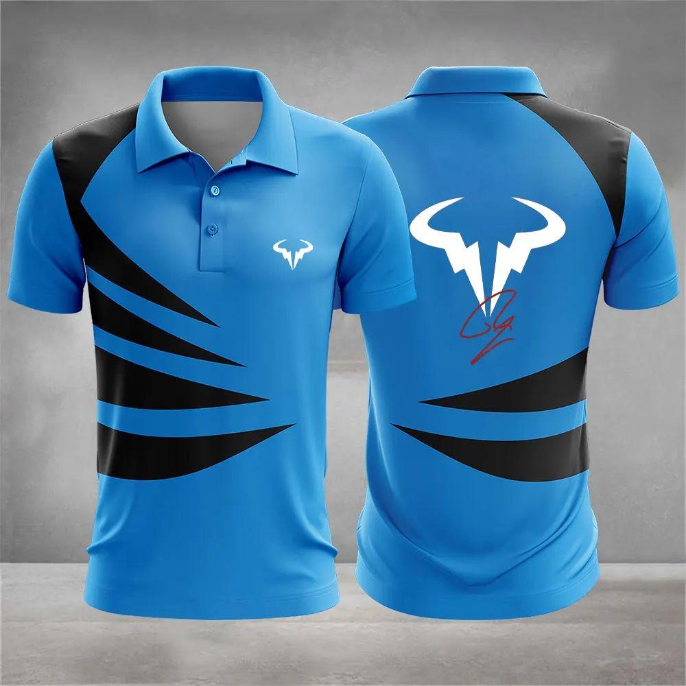 Das Sommer-POLO-Shirt Ist Ein Lässiges Modisches Bequemes Weiches Und Atmungsaktives Mit 3D-Muster Bedrucktes