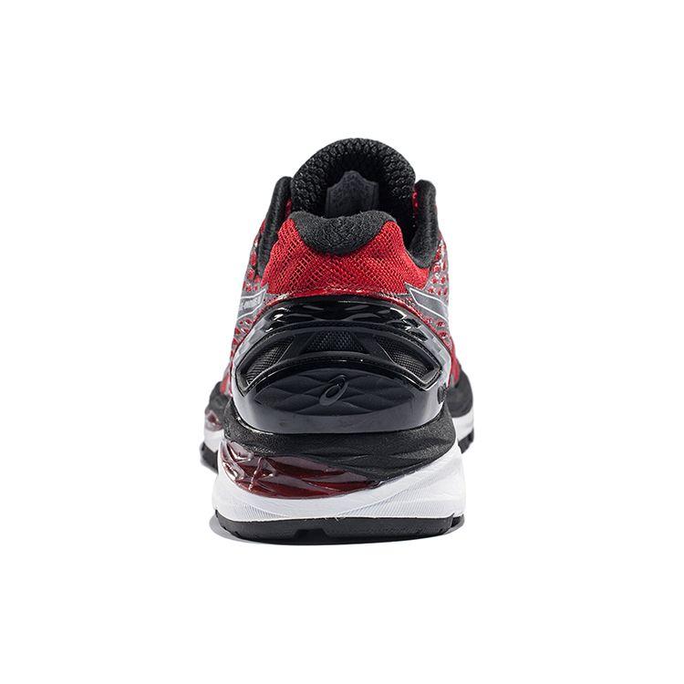 Asics Gel-Nimbus 18 Stoff Bequem Langlebig Niedrig geschnitten Laufschuhe Herren sneaker Rot Schwarz T601N-2390