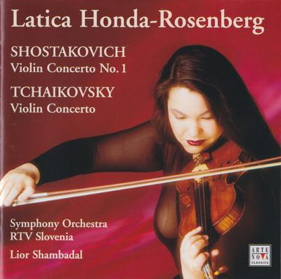 CD TCHAIKOVSKY / SHOSTAKOVICH - Violin Concerto. / 1: Honda-rosenbe 74321770662 Arte Nova Class 2000 Europe Classical Used