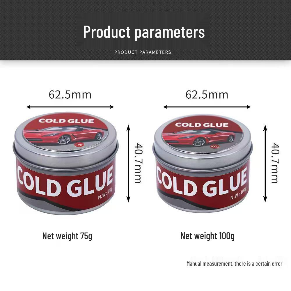 

Cold Glue Car Dent Repair Kit 75g Cold Glue