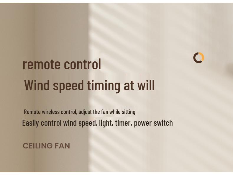 Portable Multi-Functional Ceiling Fan: Rechargeable & Remote-Controlled, Ideal for Camping & Wall/Desktop Mounting