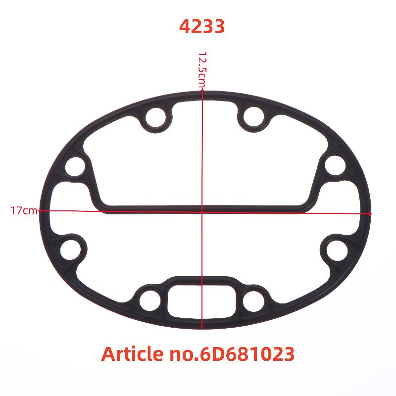 1Pcs Valve Plate Upper And Lower Pads 06D Gasket Refrigeration Compressor Sealing Gasket Diy Accessories For Carlyle