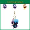 Cute And Soft Anpanman Bacteria Plush Keychain With Star Charm For Kids