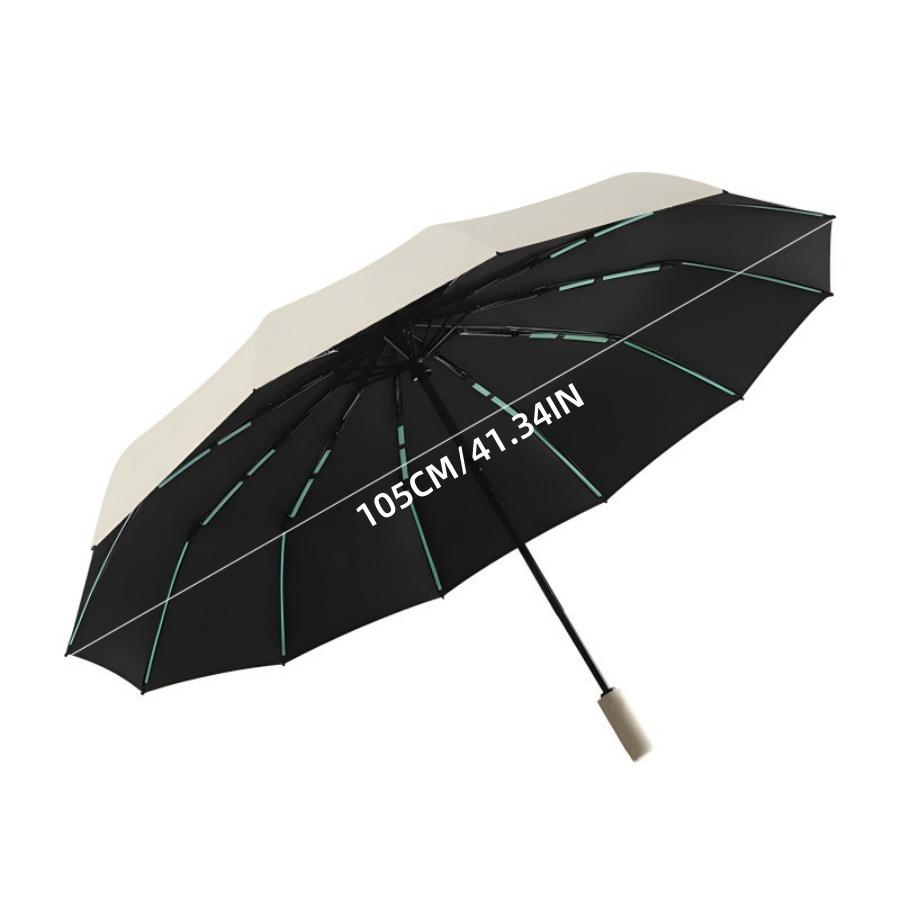 Strong Windproof Automatic Umbrella 60 Bones Sunshade UV Protection Folding Men's Umbrella Rain Large Parasol for Women