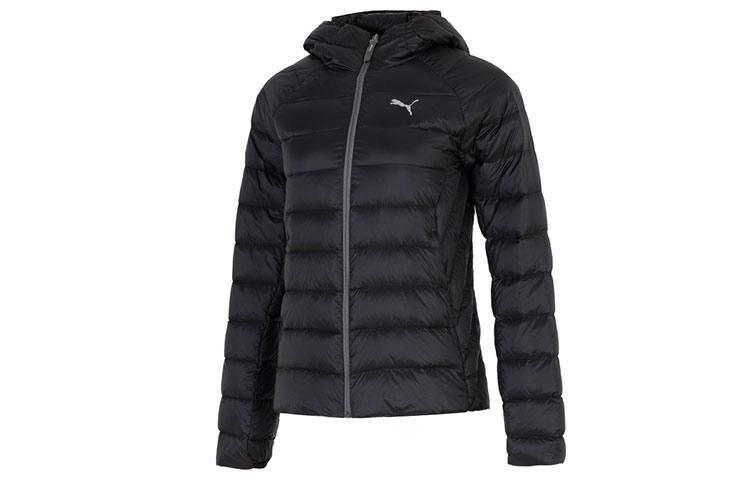 PUMA Down Jackets Women s Black Hooded Moderate Other 672914-01 S