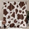 Waterproof Shower Curtain Cottagecore Mushroom Owl Woodland Forest Bohemian Bathroom Decor Liner