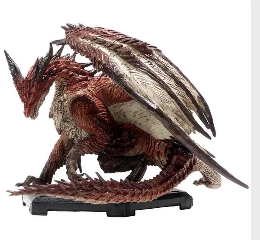 Genuine Scale Model Monster Hunter Rise Dawn Model Gore Magala Electric Dragon Seregios Action Figure Toys
