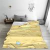 Super Soft Pompompurin Throw Blanket Premium Fleece Flannel Lightweight  Bed Blanket Cozy Warm Bedspread All Season Use